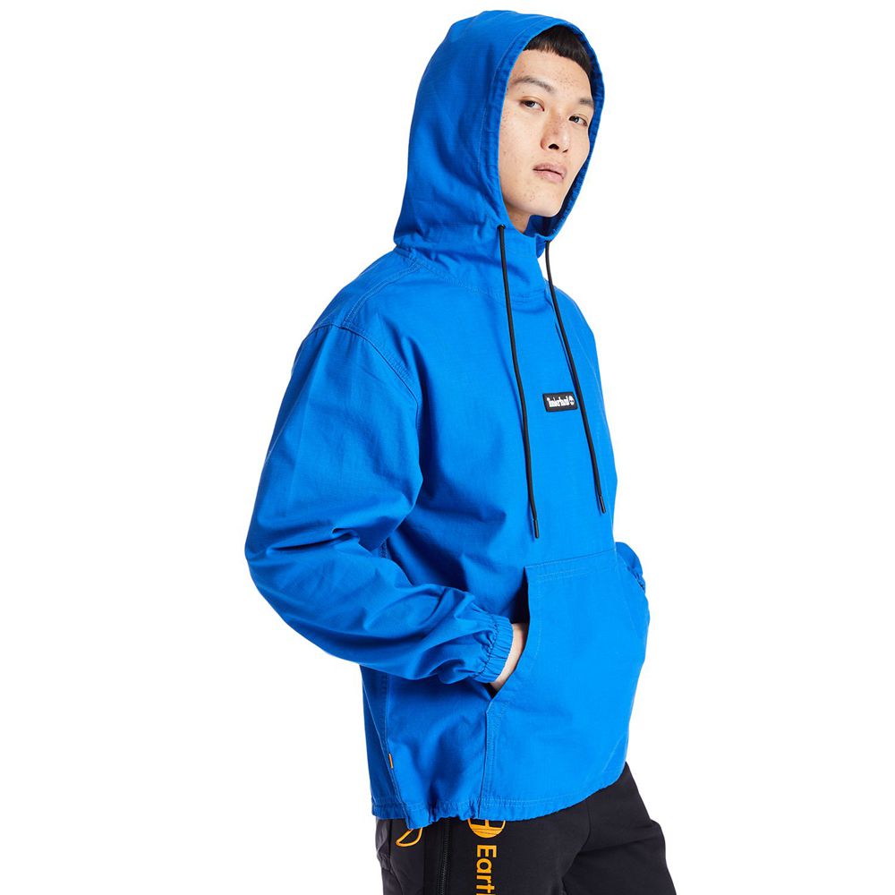 Sudadera Timberland Argentina Hombre - Workwear Ripstop Hoodie - Azules - JEVWHN-732